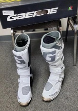 Gaerne SG-12 Boots, white, Size 9,  480-07009