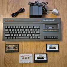 Sinclair ZX Spectrum 128k Plus +2 Refurbished Vintage Computer Tested Working
