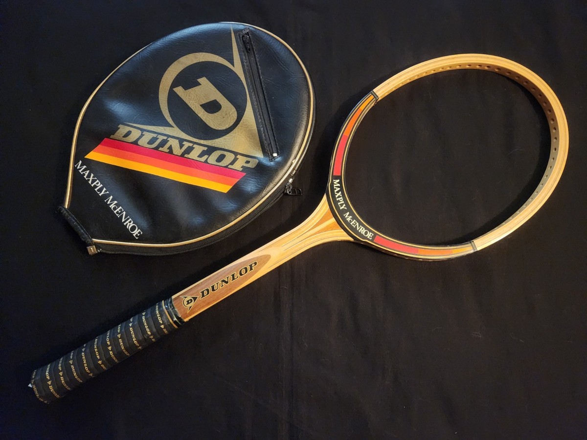 ダンロップ DUNLOP MAXPLY McENROE レトロ VINTAGE NOS DUNLOP MAXPLY MCENROE TENNIS RACKET | eBay