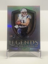 2025 Topps Chrome Legends Of The Gridiron Julian Edelman Refractor