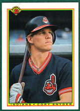 Cory Snyder - 1990 Bowman #336 - Cleveland Indians Baseball Card