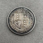 Photo of a 1887 Victoria Shilling from an eBay listing that sold on Jun 30, 2026