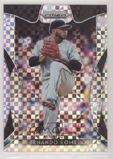 2019 Panini Prizm Tier III Plaid Power Prizm 20/75 Fernando Romero #227 6fs