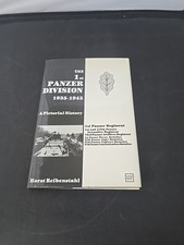 1st Panzer Division 1935-1945 by Horst Riebenstahl ( Hardcover) Estate Find
