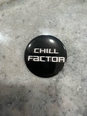 Chill Factor Movie Promo Button 1999 Film Promotional Pin Vintage Memorabilia
