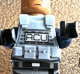 Lego ACU Trooper 75917 Dark Blue Cap Jurassic World Minifigure Authentic