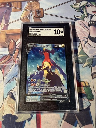 Garchomp V graded SGC 10 for sale on eBay