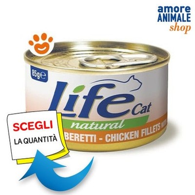 Life Cat Natural Mit Huhn Und Garnelen Nassfutter Für Katzen 85 Gr