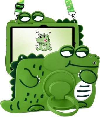 Case for Samsung Galaxy Tab A9 Plus 11  with Rotating Handle Stand & Strap