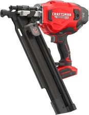 CRAFTSMAN V20 Cordless Framing Nailer, Nail Gun, 21 Degree, up to 3-1/4 inch Nai