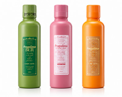 Propolinse Oral Care Mouth Rinse 600ml Japanese Import Original Flavor