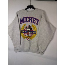 Vintage 90s Mickey Mouse Walt Disney Cartoon XL Sweatshirt Mickey Character