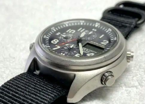 CASIO OVERLAND 電波ソーラー OVW-500BJ クロノグラフ Casio Overland OVW 500BJ Solar Radio Chronograph Watch