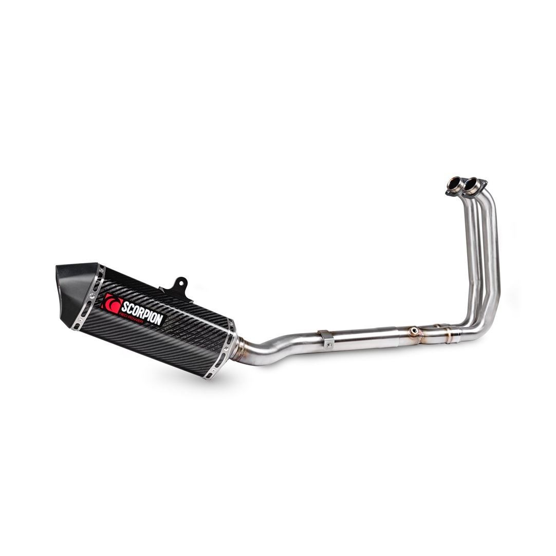 Suzuki GSX-8R 24-25 Scorpion Exhaust Serket Parallel Carbon System RSI130SYSCEO - Image 2
