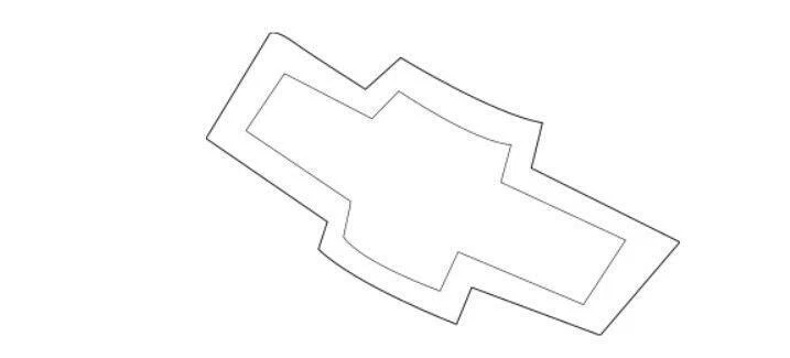 原始设备制造商 23131644 前 Fascia 徽章通用联邦快递 # 适用于雪佛兰迈锐宝 2013 ~ 2015 — 第 4/4 张图片