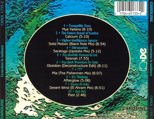 EXCURSIONS IN AMBIENCE Collection of Ambient-House Music CD 1993 10-Tracks *VG* - Picture 2 of 2