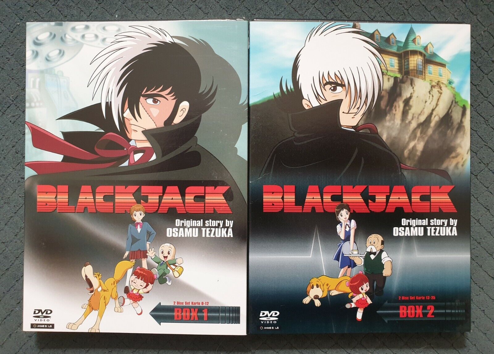 Black Jack Box 1 + 2 DVD complete collection TV anime series BlackJack  *OOP* NEW 853506005013 | eBay