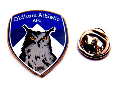 Oldham Athletic Pin Anstecker Fußball Pin Fußball Anstecker Fußball Pin