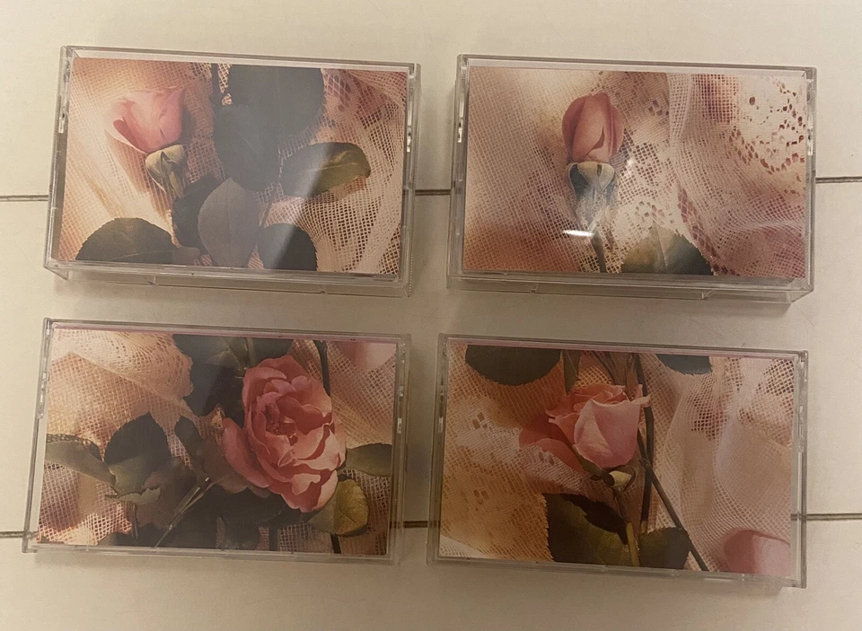 4 Barbara Streisand Just for the Record Cassettes with Storage Box and Book 1991 Foto 2 de 4