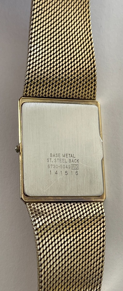 Seiko LASSALE Quartz Watch Seiko 6730-5049 Japan 14 Jewels Iconic