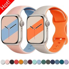 Sport Silicone Strap For Apple Watch Band 10 9 8 7 6 SE 5 4 3 2 1 Ultra 49-38mm