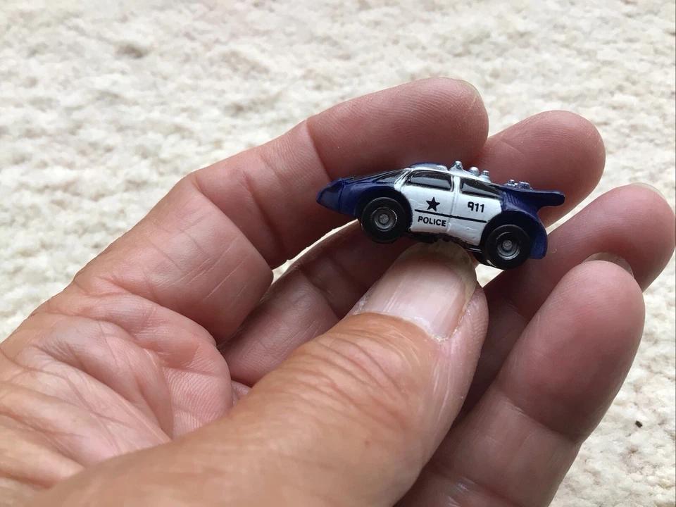RARE BACK TO THE FUTURE police car FUNRISE TEXACO LE MICRO MACHINES SIZE - Image 4 of 4