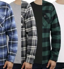 Jachs Big & Tall Men’s Flannel Shirt + Thermal, 2-pack NWT