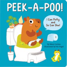 Peek-a-Poo I Can Potty and So Can You Potty Training Board Book - GOOD