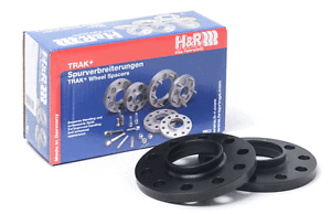 H/&R Blackline 40 mm Hubcentric Separadores de Rueda para adaptarse a Bmw serie 5 E39 5x120