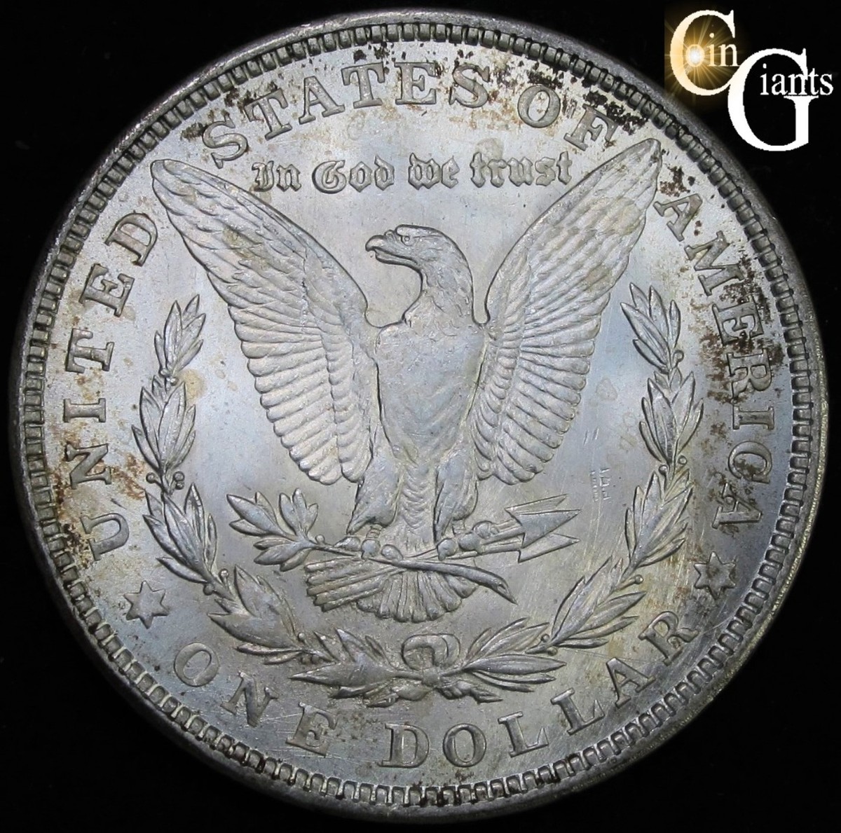 1921 VAM-41B TOP 100 VARIETY Morgan Silver Dollar Pitted
