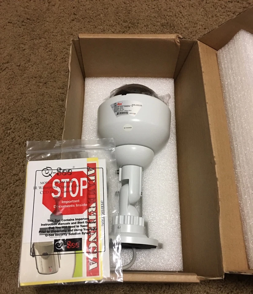 Cámara CCD digital a color Q SEE modelo QSDS1312D cámara de seguridad Foto 3 de 4