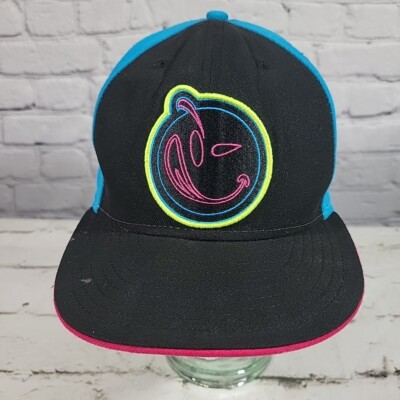 YUMS New Era 9FIFTY Embroidered Logo Black With Neon Snapback Hat