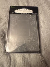 NEW Darice Star Border Frame Universal Embossing Folder 1215-64