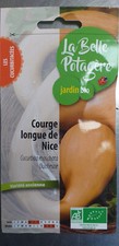 La Belle Potagère Courge longue de Nice, Variété ancienne, graines semences bio