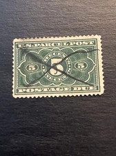 US Stamp Scott  #JQ3 - 5c Parcel Post Postage Due - Used Ng
