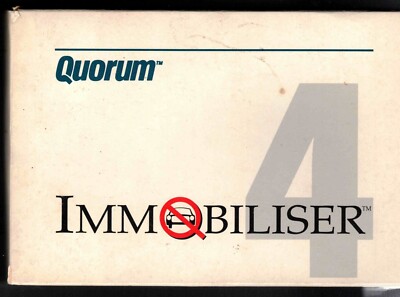 Quorum Immobilizer Auto Fahrzeug Alarm