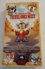 An American Tail : Fievel Goes West VHS 1991