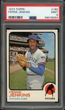 1973 Topps Baseball #180 Fergie Jenkins PSA 9 *d2