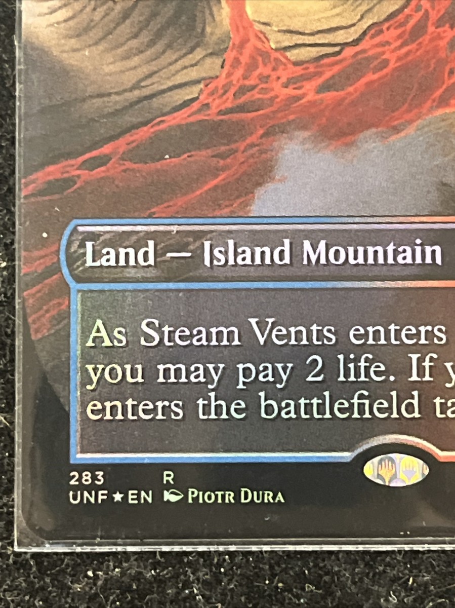 MTG 蒸気孔/Steam Vents Unfinity 2枚 MTG 蒸気孔/Steam Vents Unfinity 2枚 Steam Vents (Unfinity