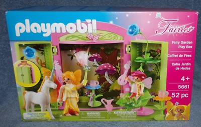playmobil fairy garden play box