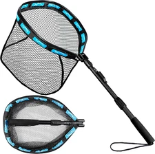 Floating Fishing Net for Steelhead, Salmon, Fly, Kayak, Bass, Trout Fishing, Cat