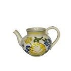 Red Wing Pottery Pitcher Hand Painted Floral Design Creamer Small Vase