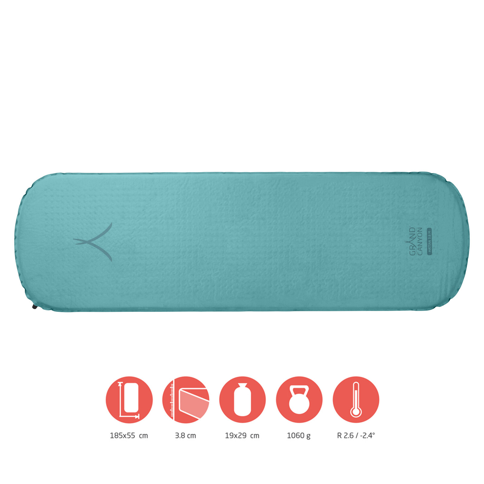 Grand Canyon Isomatte Hattan Thermomatte Luft Bett Leicht&klein