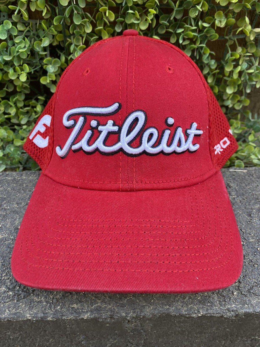 Cap - Titleist Pro V1 - Fitted A-Flex FJ Footjoy Red - Size S/M