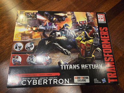 Transformers Titans Return Seige On Cybertron BoxSet Magnus Tidal Wave Metalhawk