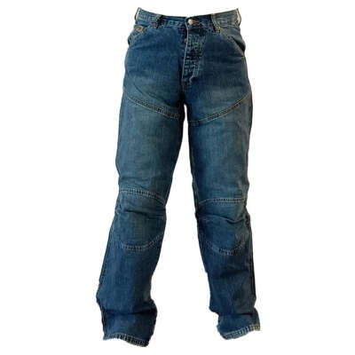 MFH Worker Jeans Blau-Stonewashed Arbeiterhose sehr strapazierfähige Jenshose