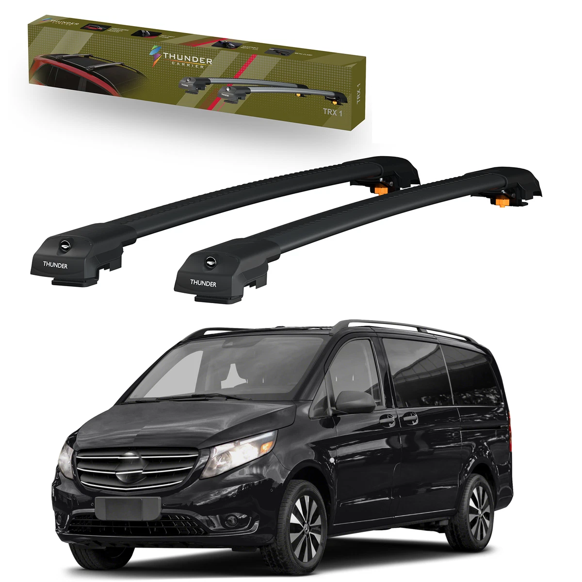Metris roof online rails