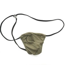 K345C Mens String Pouch G-Thong Soft Cotton Small Posting Pouch