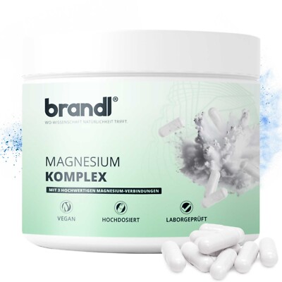 Magnesium Tabletten | Magnesium-Komplex aus Magnesiumcitrat, Malat & Bisglycinat