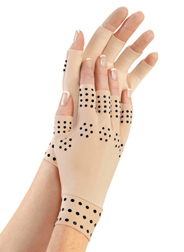 Magnetic Gloves Arthritis Therapy Support Pressure Pain Heal Joints NEW Single 1 - Picture 4 of 12